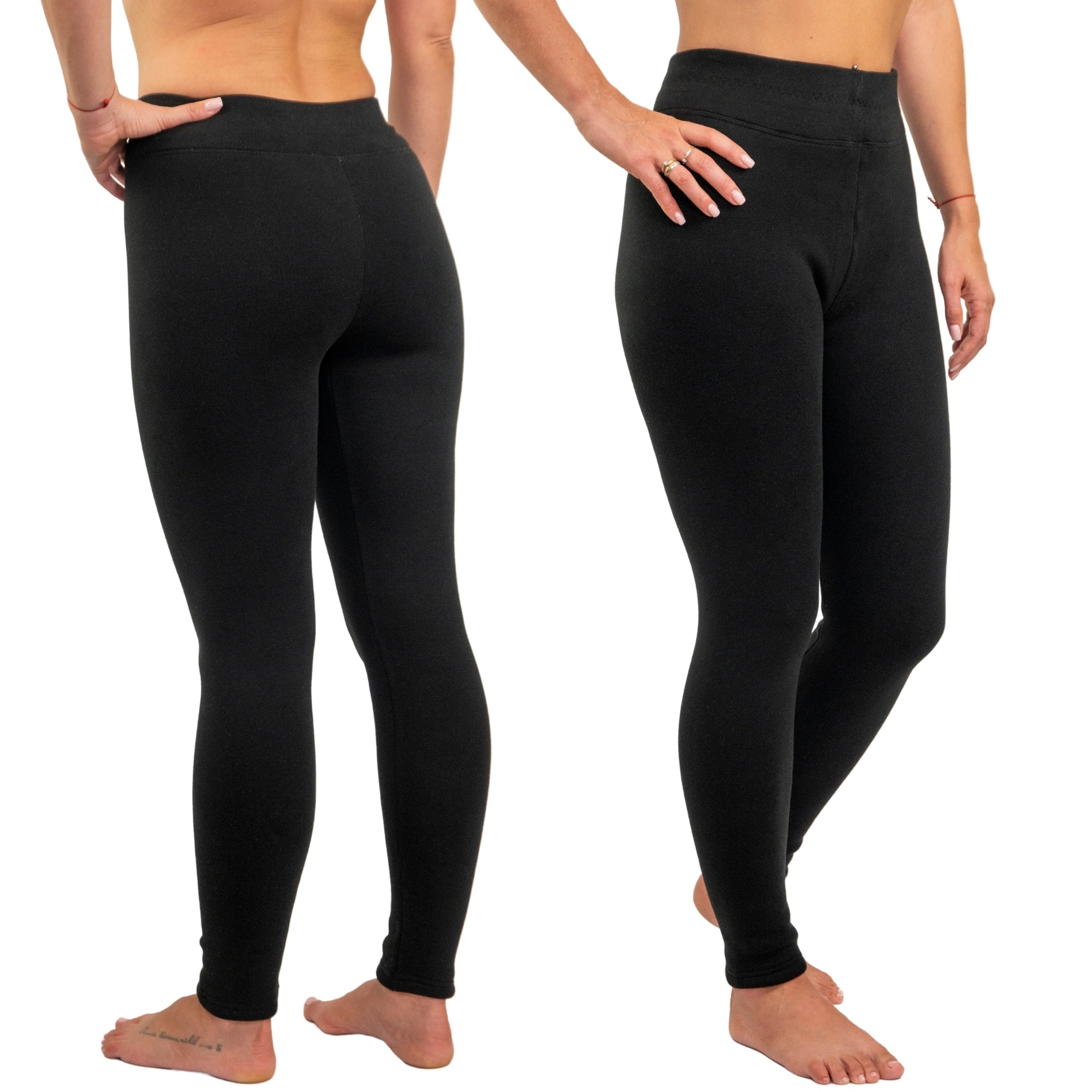 Black Women's Winter Leggings with Fleece 2024 Soft Warm Tights Slim  Stretch Thermal Pants Cotton Leggings for Women Jeggings - AliExpress
