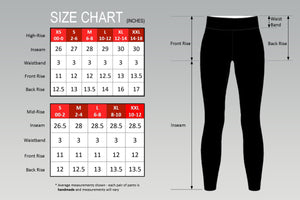 Women's Warm Winter Cotton Fleece Lined Thermal Leggings Black